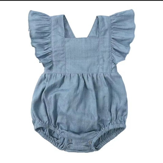 Bib romper onesie